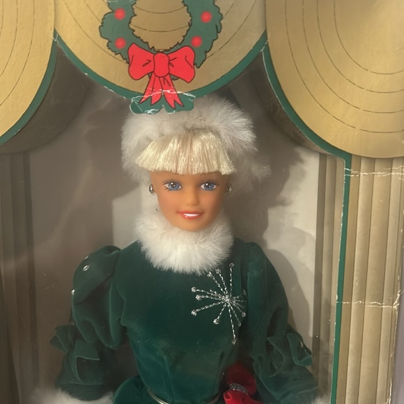 Radio City Rockette Doll Christmas Spectacular Green Holly Costume RARE VTG - Picture 13 of 13